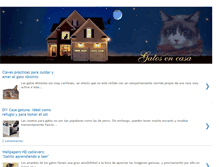 Tablet Screenshot of gatosencasa.com